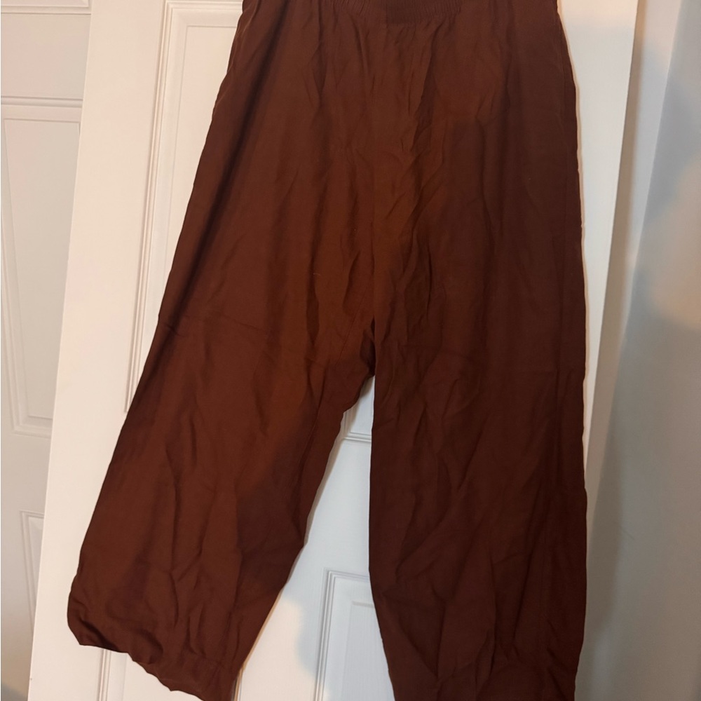 Old Navy Rust Wide-Leg Pants